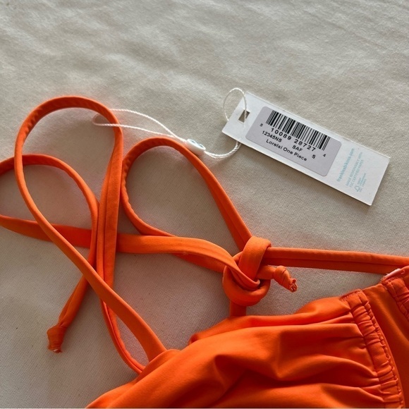 Frankies Bikinis Lorelei One Piece Swimsuit in Saffron - Picture 15 of 16